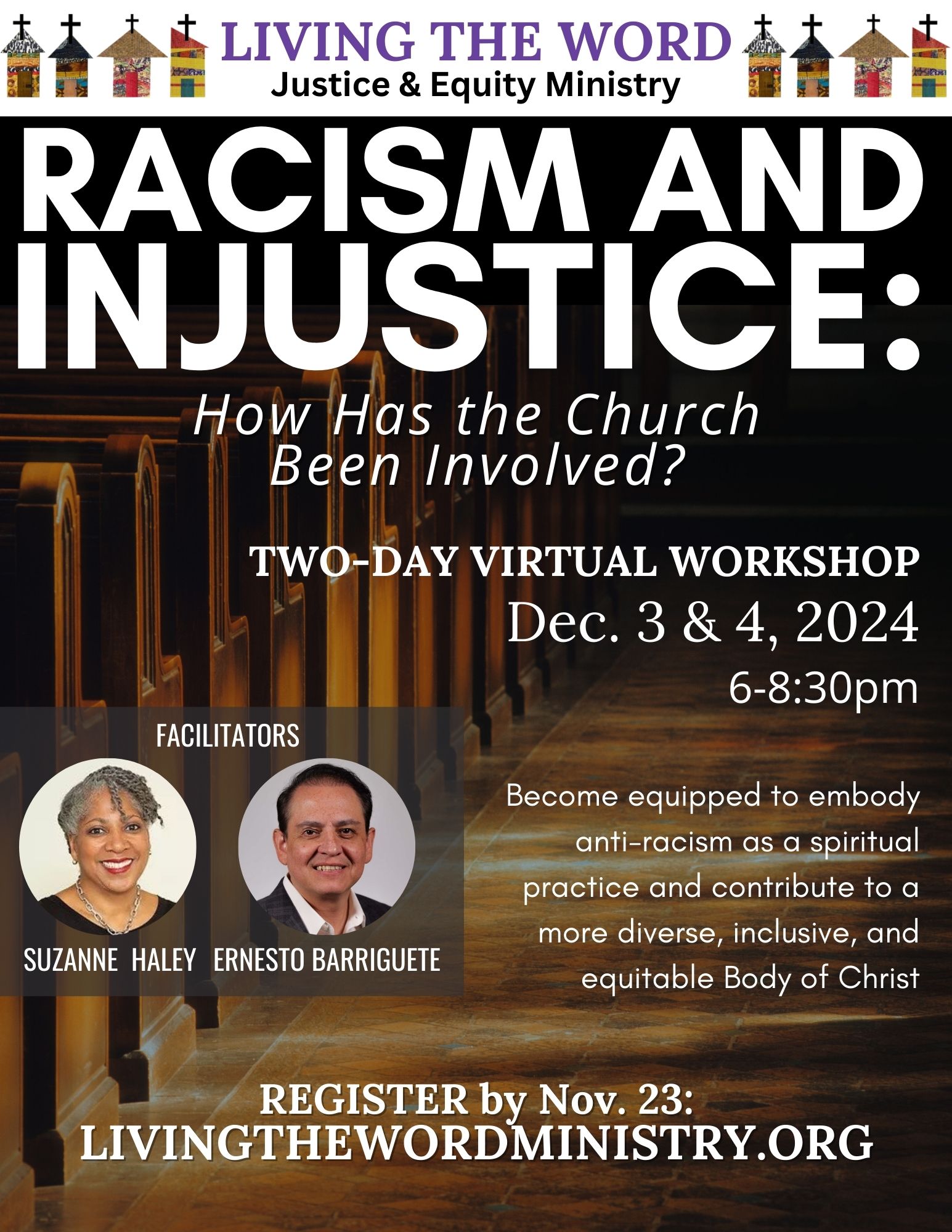 racism and injustice living the word ministry december 2 4 2024